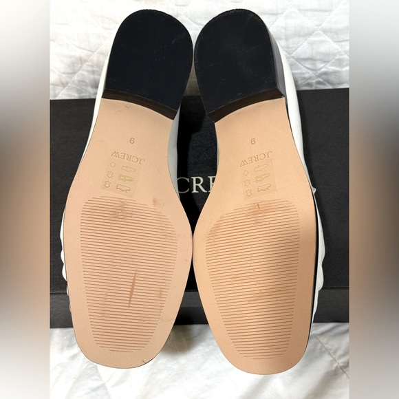 J.Crew Madison ruched loafers in leather sz9 NEW - Picture 9 of 9